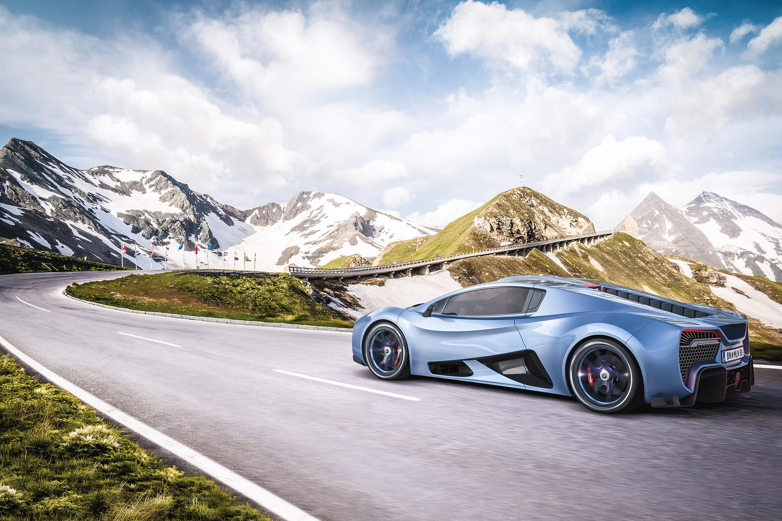 Hypercar Design Grossglockner Panorama
